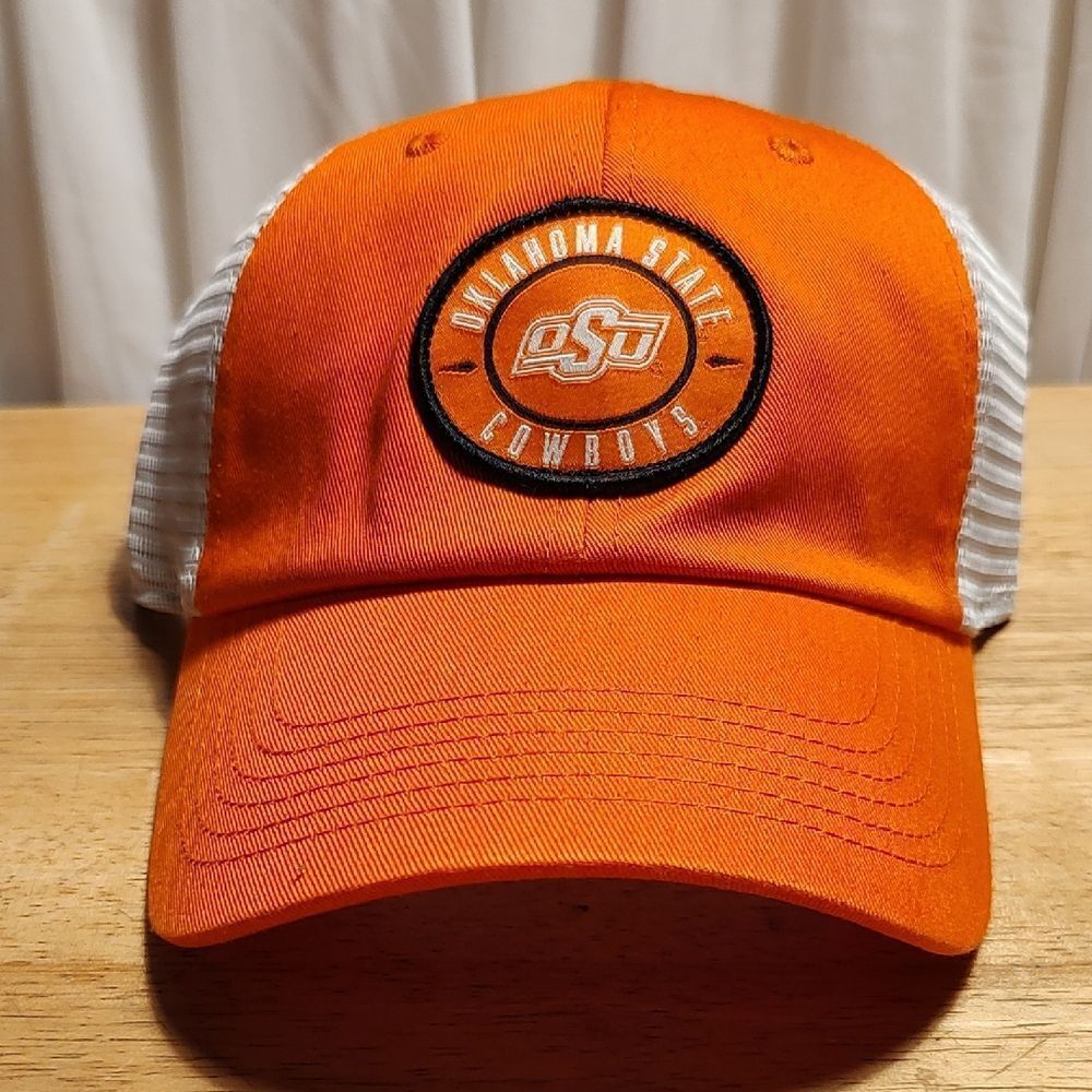 Oklahoma State Cowboys Trucker Snapback Hat - New